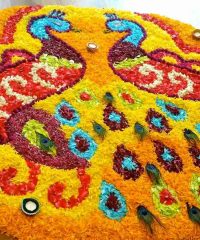 NR Flower Rangoli